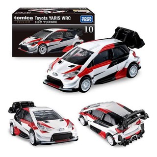 โมเดลรถเหล็ก Tomica premium 10 - Yaris WRC