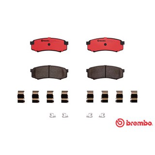 BREMBO ผ้าดิสเบรคหลัง FORTUNER 08-15, FORTUNER 2015-, LEXUS RX270, RX300, RX350, RX450 00-03 P83 024