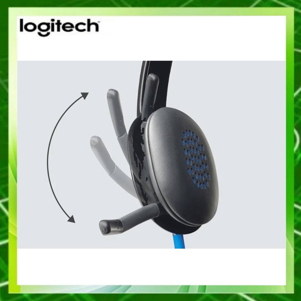 Logitech H540 USB COMPUTER HEADSET ชุดหูฟังคอมพิวเตอร์ USB - c.clickcom ...