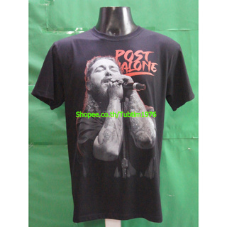 เสื้อวง Post Malone เสื้อวงร็อค เมทัล สากล เสื้อวินเทจ โพสต์ มาโลน PME1830