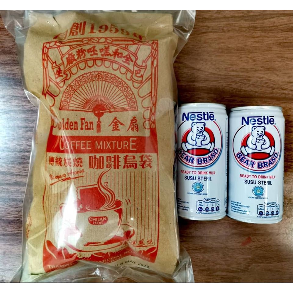 NESTLE Blue Coffee o เปล่า X 1 แพ็ค + ถุงนมหมี 2Xnestle