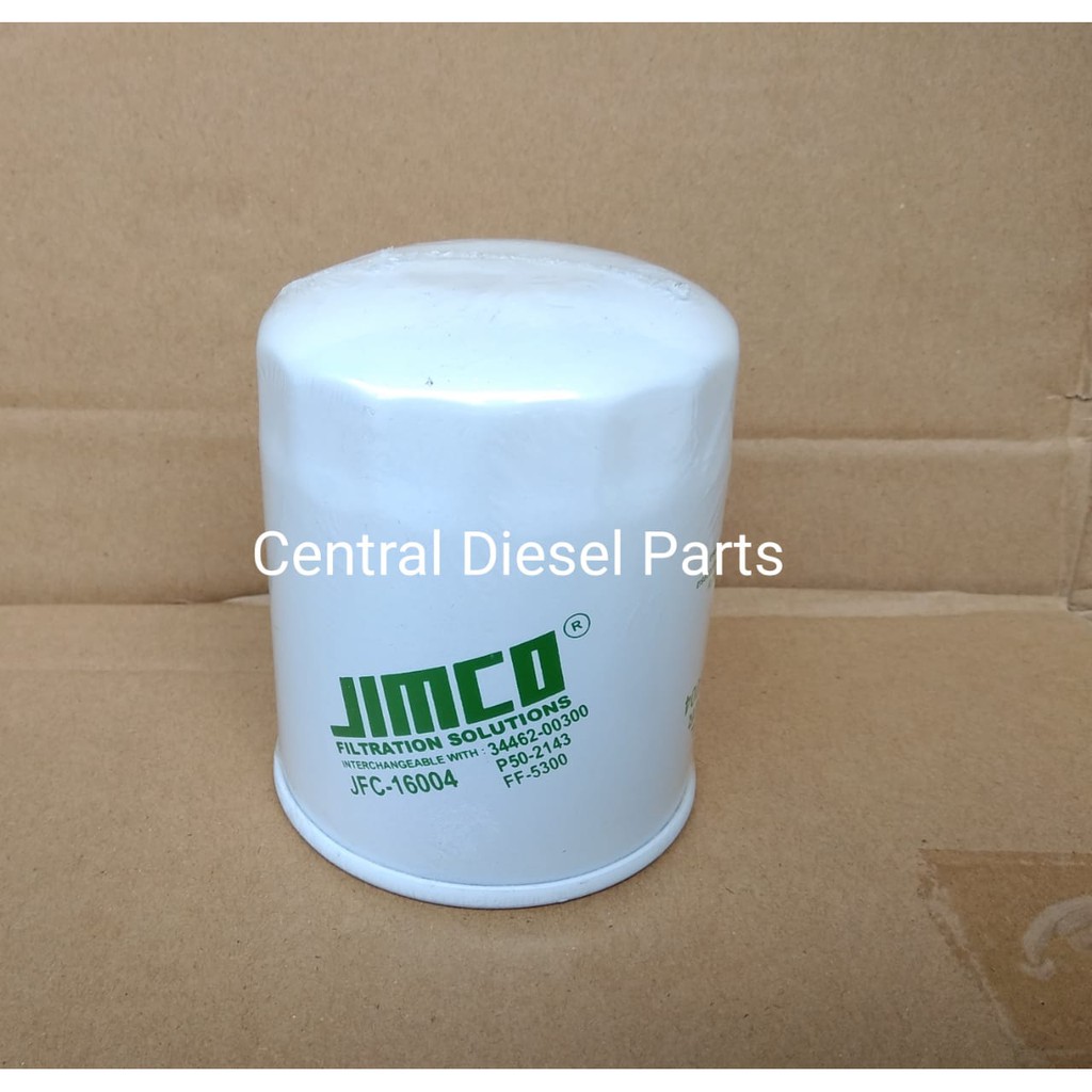 กรองดีเซล / กรองน้ํามันเชื้อเพลิง 34462-00300 JFC-16004 JFC16004 Jimco