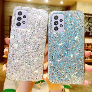 เคสโทรศัพท์ Samsung Galaxy A52S 5G แวววาวดุจเพชร เคสยางกันกระแทก เคส ซัมซุง A52S A71 A51 Phone Cover Case