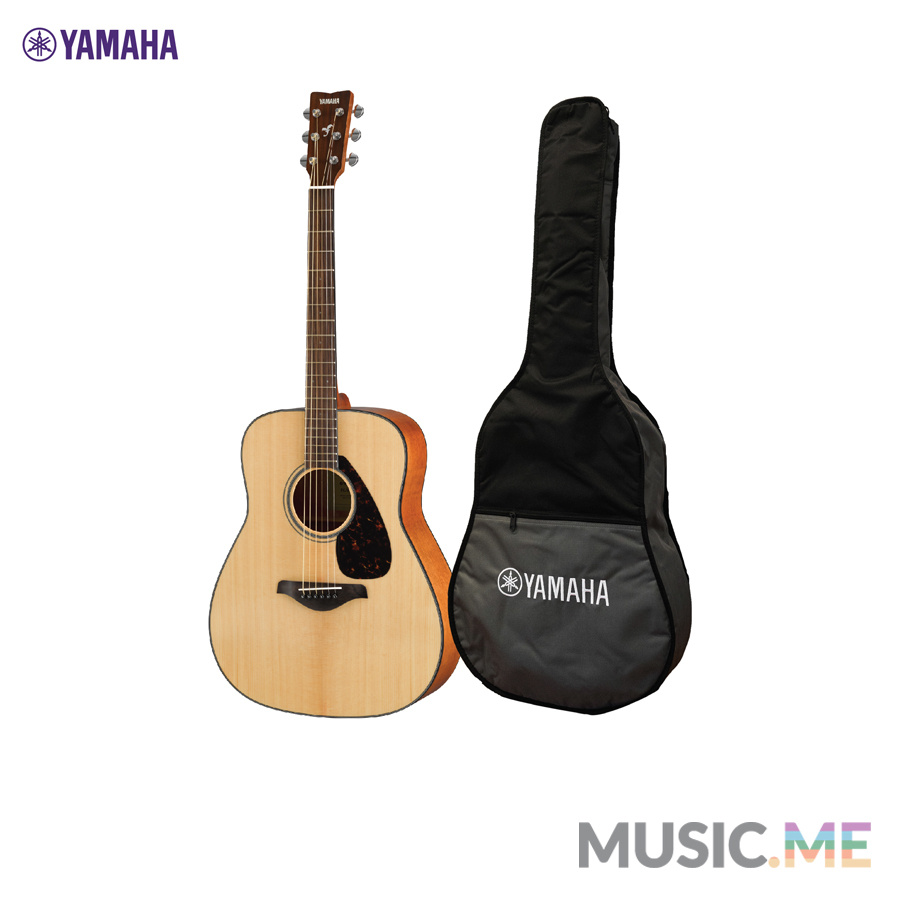 YAMAHA FG800 Acoustic Guitar กีตาร์โปร่งยามาฮ่า รุ่น FG800 + Standard Guitar Bag กระเป๋ากีตาร์รุ่นสแ