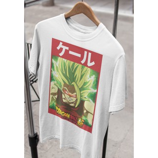 คอตต้อนคอกลมเสื้อยืด Unisex รุ่น Kale Edition เคล ดราก้อนบอลแซด Dragon Ball Super Collection สวยใส่สบายแบรนด์ Khepri 100