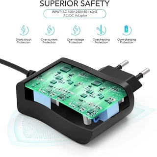 อะแดปเตอร์สวิตช์พาวเวอร์ซัพพลาย AC 100V-240V DC 3V 4.5V 5V 6V 7.5V 8V 9V 10V 12V 500mA 1A 2A 1000mA 5.5 มม. x 2.1 มม. ปลั๊ก US
