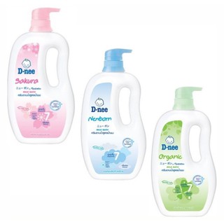 (มี 3 สูตร) D-Nee Milk Bath ดีนี่ ครีมอาบน้ำสูตรน้ำนม 800 มล.