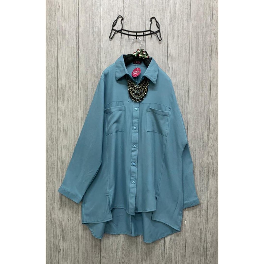 KEMEJA FASH - เสื้อเชิ้ตผู้หญิง LATEST เสื้อเทรนด์ 60414