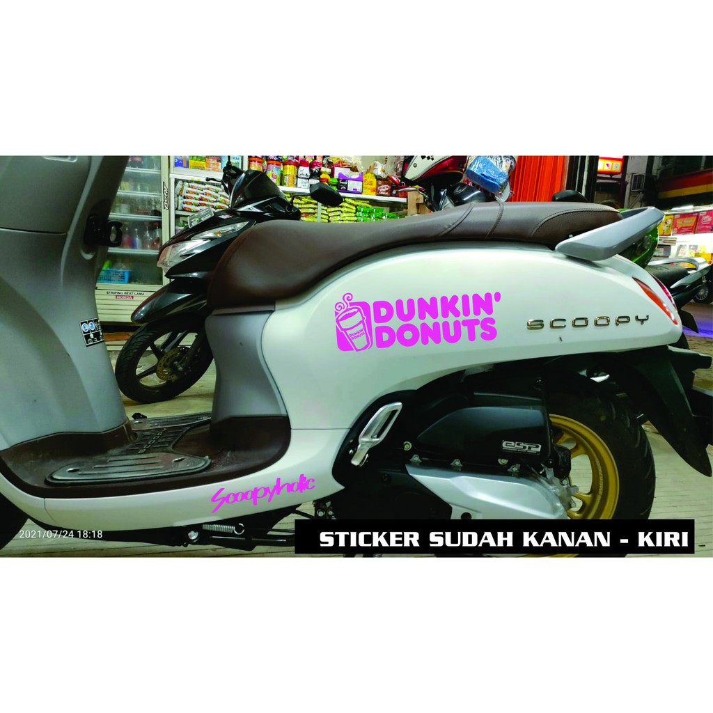 สติ๊กเกอร์ SCOOPY DUNKIN DONUTS
