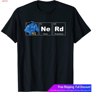 SKTT1 Marvelเสื้อยืดผู้ชายและผู้หญิง Marvel X-Men Beast Periodic Table Nerd T-Shirt Marvel Sports T-shirt