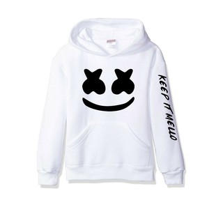 เสื้อกันหนาวหมวกฮู้ด MARSHMELLO สำหรับผู้ชาย