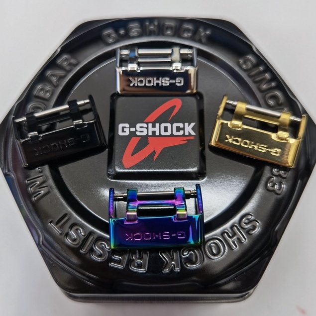 G. Shock หัวเข็มขัดสเตนเลส (GA/GD/100/110/120/140)(GA400)(GA700/710)