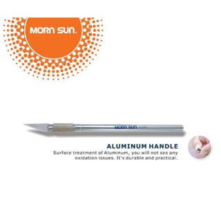 มีดคัตเตอร์ Aluminium เงิน มอร์น ซัน 11132