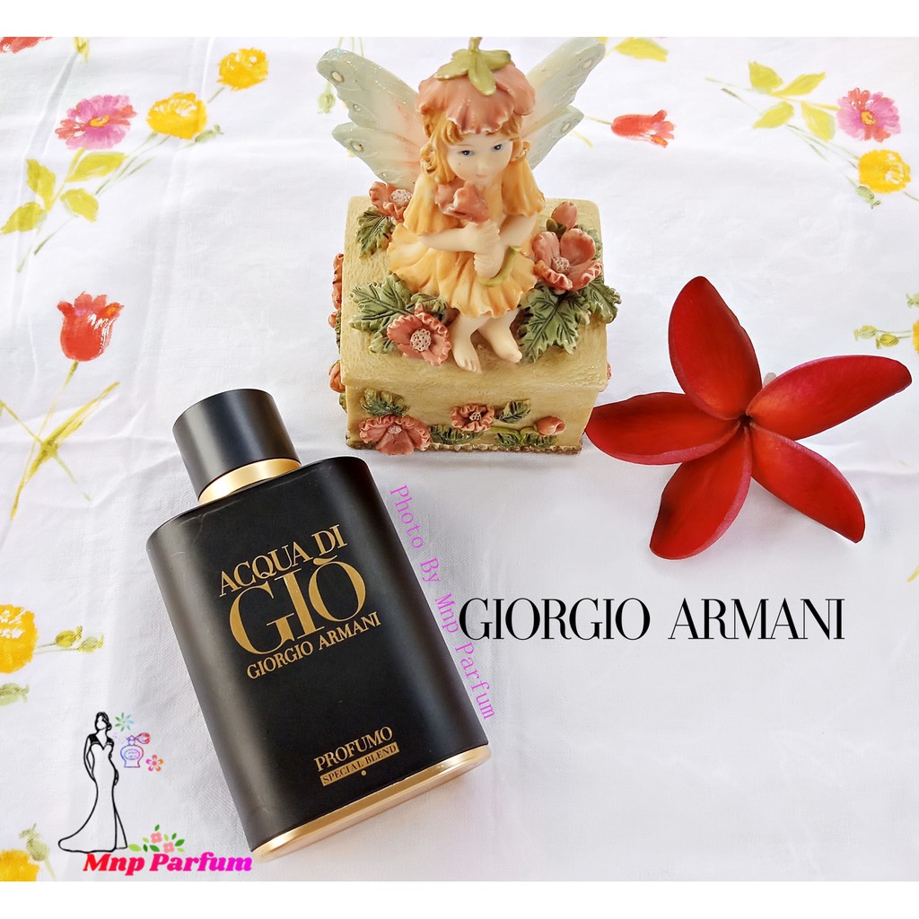 Giorgio Armani Acqua Di Gio Profumo Special Blend Parfum 75 Ml Limited Edition Shopee Thailand