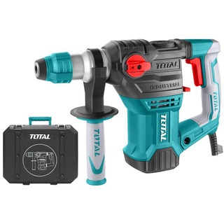 Total สว่านโรตารี่ 1500 วัตต์ 32 มม. (แถมฟรี ดอกสว่าน 3 อัน + ดอกสกัด 2 อัน) รุ่น TH1153216 ( Rotary Hammer )