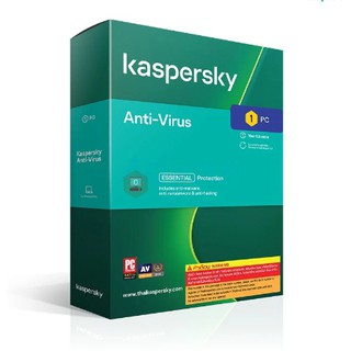 KAV20-01 Kaspersky Anti-Virus South-East Asia Edition. 1-Desktop 1 year Base License Pack By Speed Computer