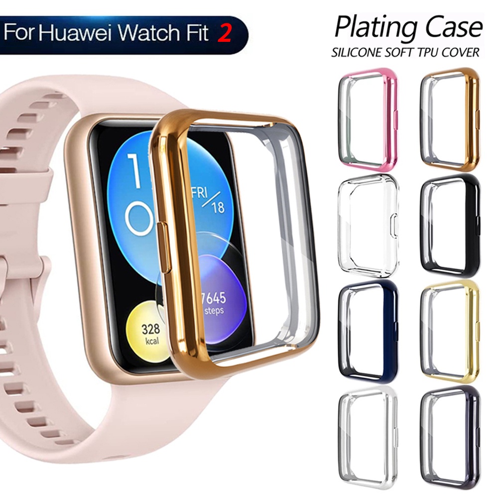 เคสนาฬิกาข้อมือ TPU นิ่ม แบบใส บางพิเศษ สําหรับ Huawei Watch Fit 2 Huawei Watch fit2