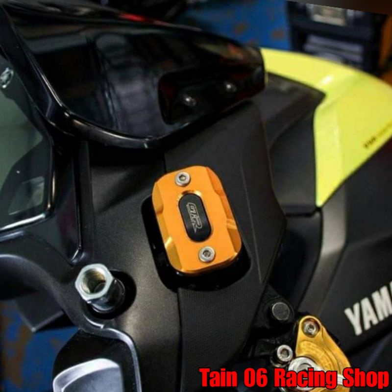 Nắp đậy bơm phanh đĩa trước Version 2 / Aerox-155 / Fino / Lexi / Mio / Nmax-155 / QBIX / TTX [GTR]