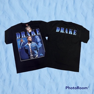 เสื้อยืดคอกลมสกรีนลาย DRAKE