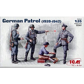 ICM Model ขนาด 1/35 ICM35561 German Patrol (1939-1942)