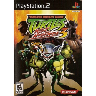 Teenage Mutant Ninja Turtles 3: Mutant Nightmare แผ่นเกมส์ ps2