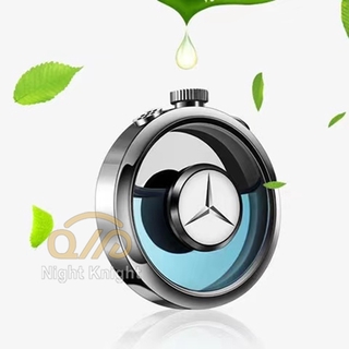 น้ำหอมปรับอากาศ For Mercedes Benz Car Smell Air Freshener Conditioning Alloy glass Auto Vent Outlet Perfume Clip Fresh Aromatherapy Fragrance for W210/W124 /W203/W204 /C200/W140/W176/W205/W123/W220/W211/W212/GLA/GLB/AMG