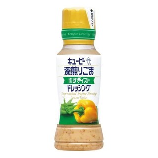 Kewpie Deep roasted sesame yuzu dressing180ml  น้ำสลัดงา ส้มยูซุ