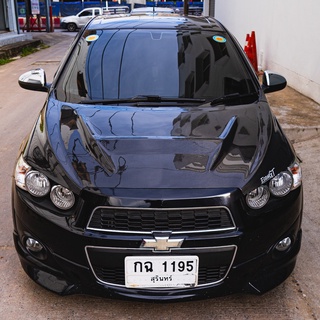 Econ GT ฝากระโปรงคาร์บอน ไฟเบอร์ - คาร์บอน เคฟล่า CHEVROLET Sonic (ลายสอง)