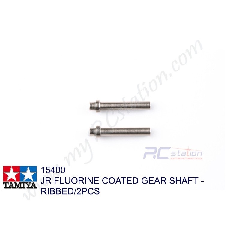 Tamiya 15400 -JR Fluorine Coated G Shaft (Ribbedx2) [15400]