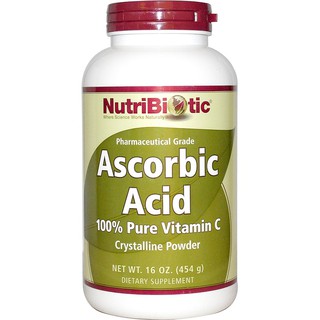 NutriBiotic, Ascorbic Acid, Crystalline Powder, 16 oz (454 g)