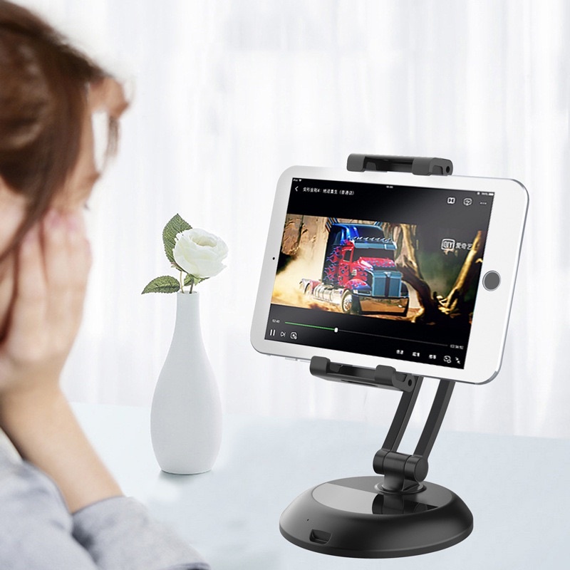 ขาจับ iPad มือถือ Smart Phone Tablet Holder ที่ตั้งแท็บเล็ต แท่นตั้งแท๊ปเล็ตไอแพด 7-15 นิ้ว