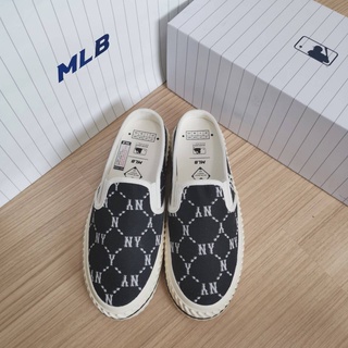 &lt;พร้อมส่ง&gt;รองเท้า MLB MULE DIA MONOGRAM รบกวนเช็คไซส์กับแม่ค้าก่อนนะคะ แจ้งไซส์ทางแชท