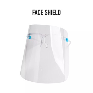 Face shield เฟสชิว หน้ากากใสคลุมหน้า ช่วยป้องกันละอองฝอย Face shield เฟชชิว เฟซชิว เฟสชิลด์ พร้อมจัดส่งทั่วประเทศ