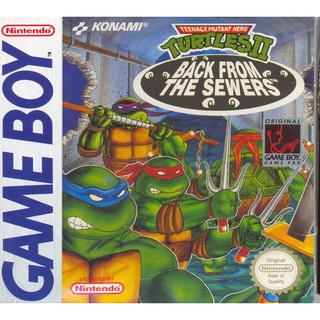 ตลับ GBA GB GBC นินจาเต่า TMNT 2