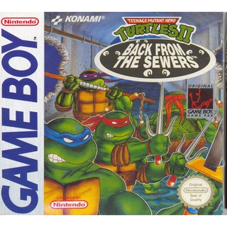 ตลับ GBA GB GBC นินจาเต่า TMNT 2