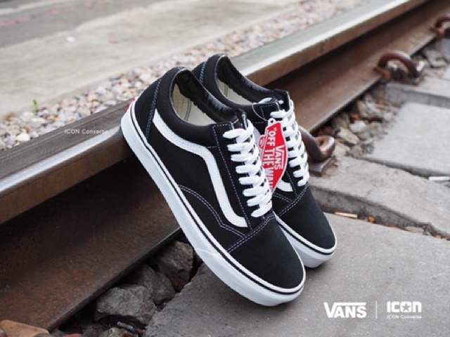 Vans Old Skool - Black White | ลิขสิทธิ์แท้ Authorized Dealer ✔️l พร้อมถุง Shop