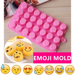 แม่พิมพ์วุ้น อุปกรณ์ทําขนม แม่พิมพ์อาหาร แม่พิมพ์ทําขนม แม่พิมพ์ silicone EMOJI MOLD