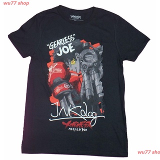 เสื้อยืดโอเวอร์ไซส์ Megalo Box- Gearless Joe Fight Ready Image Mens Cotton Clic Fashion Round Neck T-shirt เสื