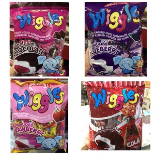 มาร์ชแมลโลว์สอดไส้ วิกเกิล(wiggles) (แพ็ค 24 ซอง)