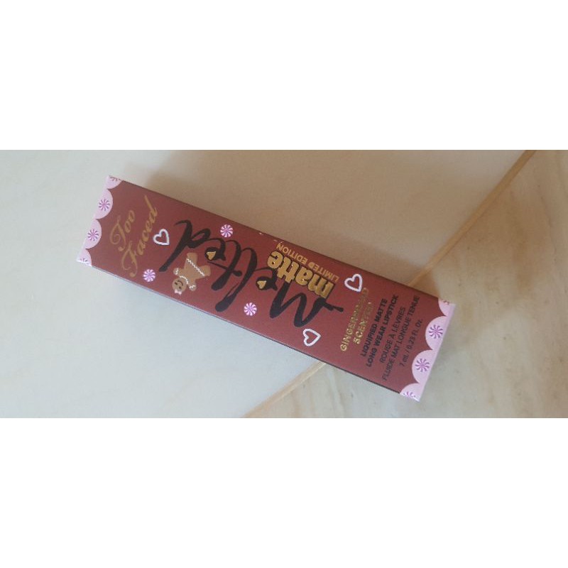 Too Faced Melted Matte Liquified Long Wear Matte Lipstick - Gingerbread Girl