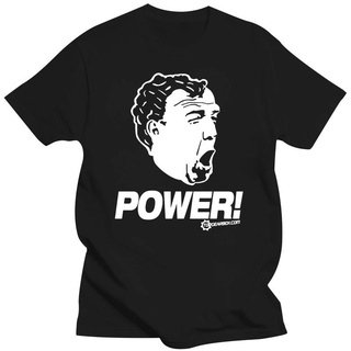 ขายดี!เสื้อยืดแขนสั้น ผ้าฝ้าย พิมพ์ลาย Jeremy Clarkson POWER สไตล์คลาสสิก สําหรับผู้ชาย XXXS-5XL