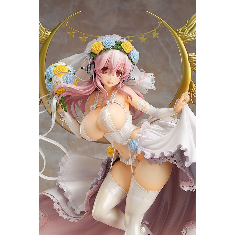 Super Sonico 10th Anniversary Figure Wedding Complete Figure