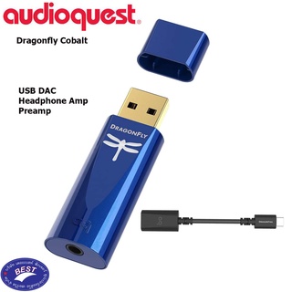 AudioQuest dragonfly cobalt USB DAC + Preamp + Headphone Amp