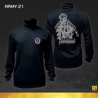 ARMY-21 เสื้อซับในทหารพรานแขนยาว ทหราพราน เสื้อแขนยาว