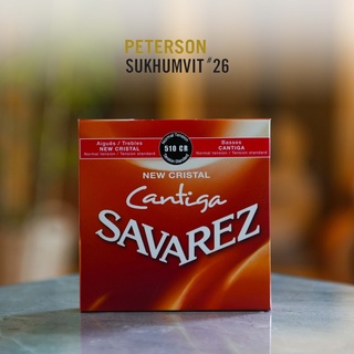 SAVAREZ 510CR Cristal CANTIGA, SET Normal Tension, สายกีตาร์คลาสสิกนำเข้าจากฝรั่งเศส (New Stock)