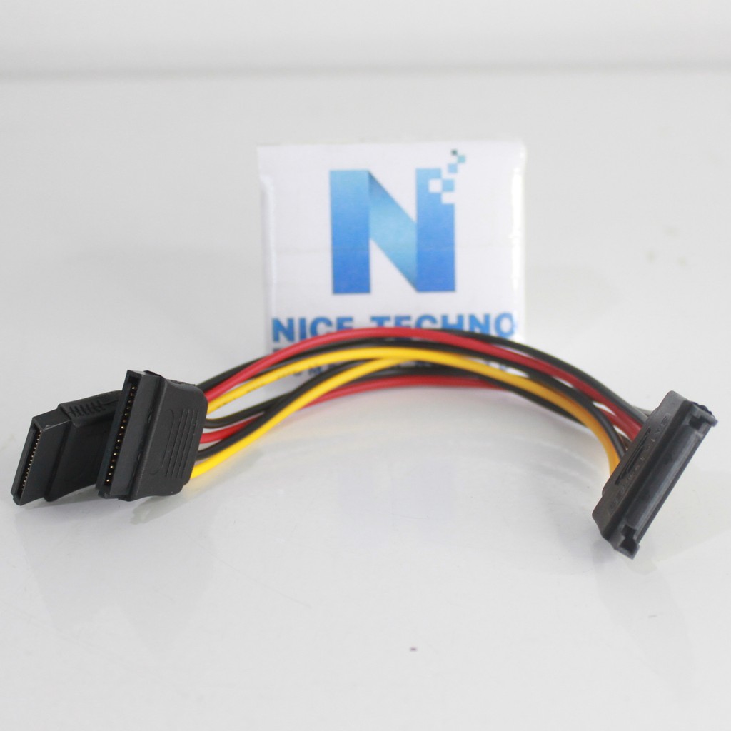 สายพ่วง Power SATA (สายต่อ Power SATA 1 ออก 2)