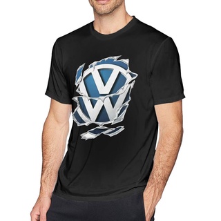 เสื้อยืดสําหรับผู้ชาย❦I.BAIXUE Vw โฟล์คสวาเก้น Gti Gtd กอล์ฟ R32 R36 พัดลมอัตโนมัติจูนบุรุษเสื้ %+!