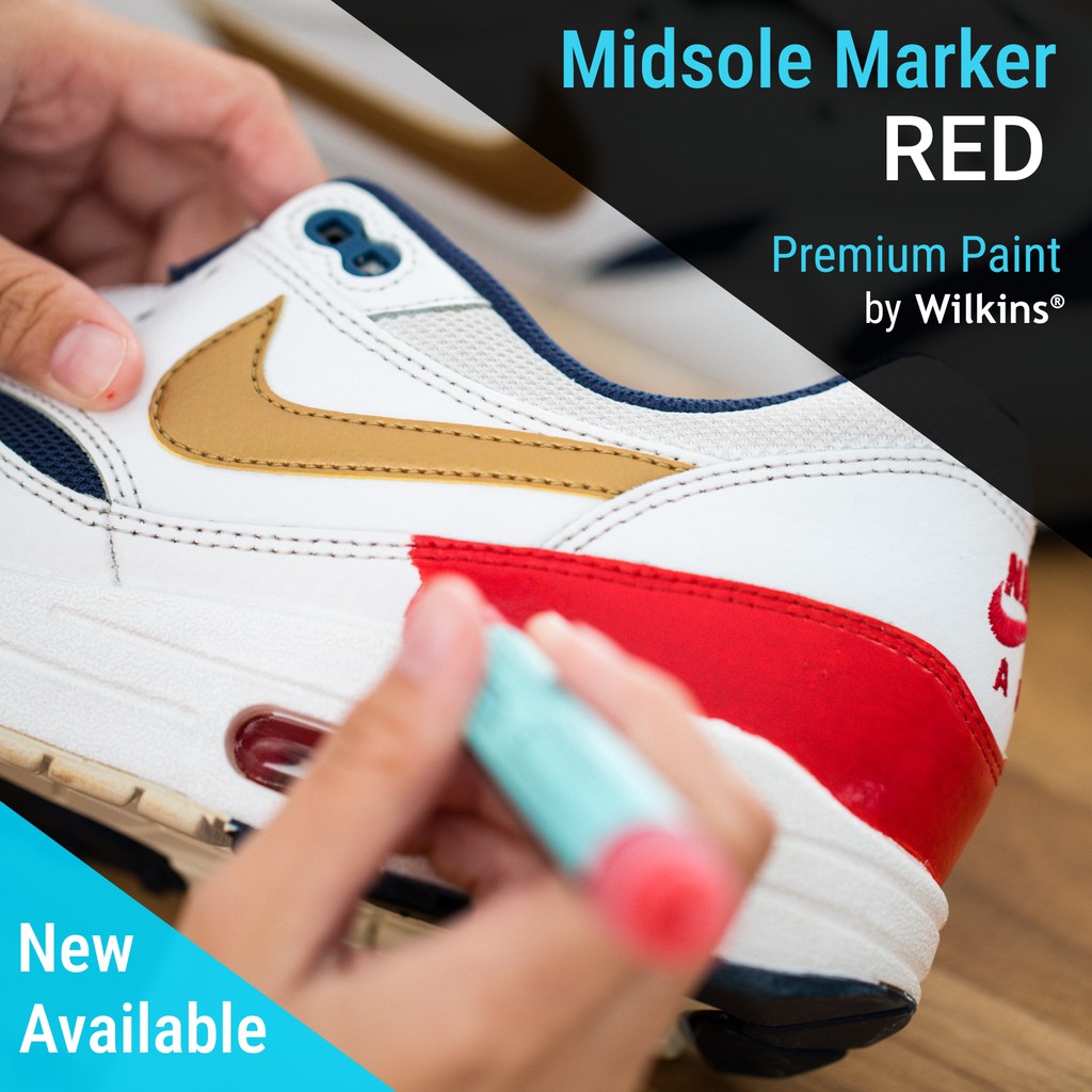 ปากกาแก้โฟมเหลือง ปากกาทารองเท้า - Wilkins Premium Midsole Marker สีคุณภาพจากอเมริกา - รูปที่ 3
