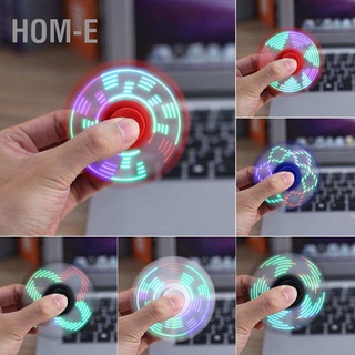 [พร้อมส่ง] ของเล่น Fingertip Spinner มีไฟ Led 18 รูปแบบของเล่นบําบัดความเครียด 1 ชิ้น