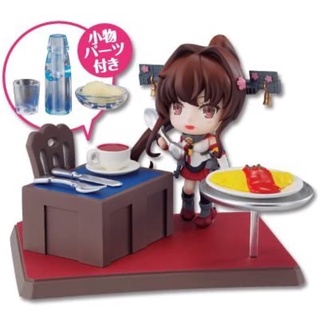 (แท้มือ 2) มินิฟิกเกอร์ ฉาก Ichiban Kuji and a meal! Prize B Daiwa Waiter ver. kantai Chibi-kyn